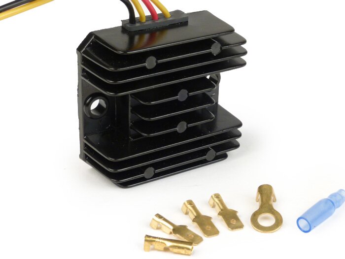 Vespa Lambretta BGM Pro 12V DC Wassell/PODtronic Voltage Regulator