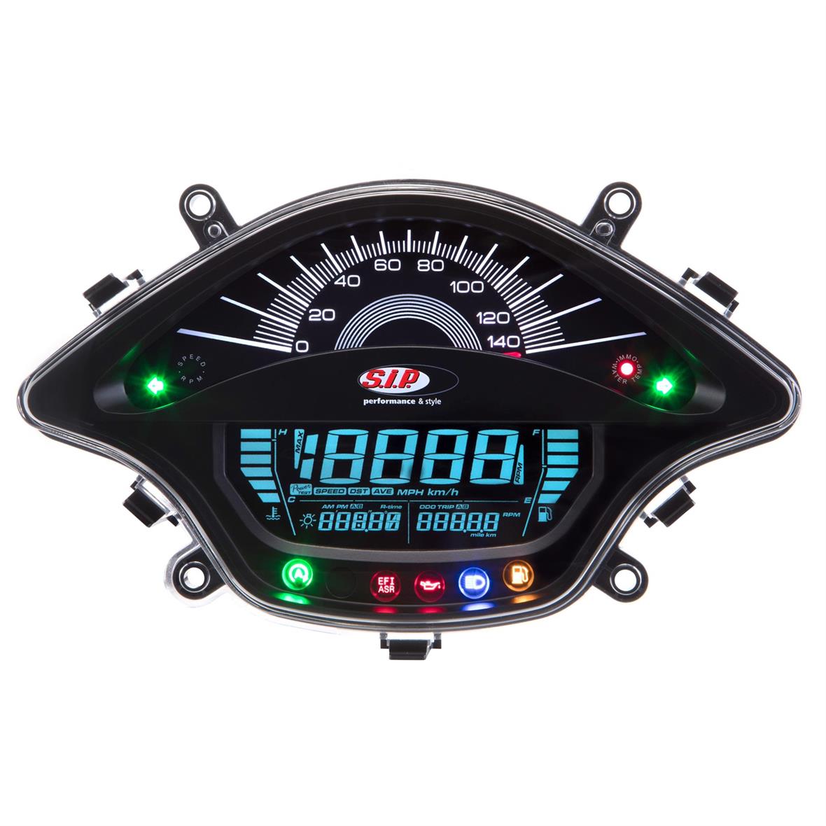 Vespa Primavera Sprint 150-150cc 2T/4T AC SIP Speedometer Rev Counter