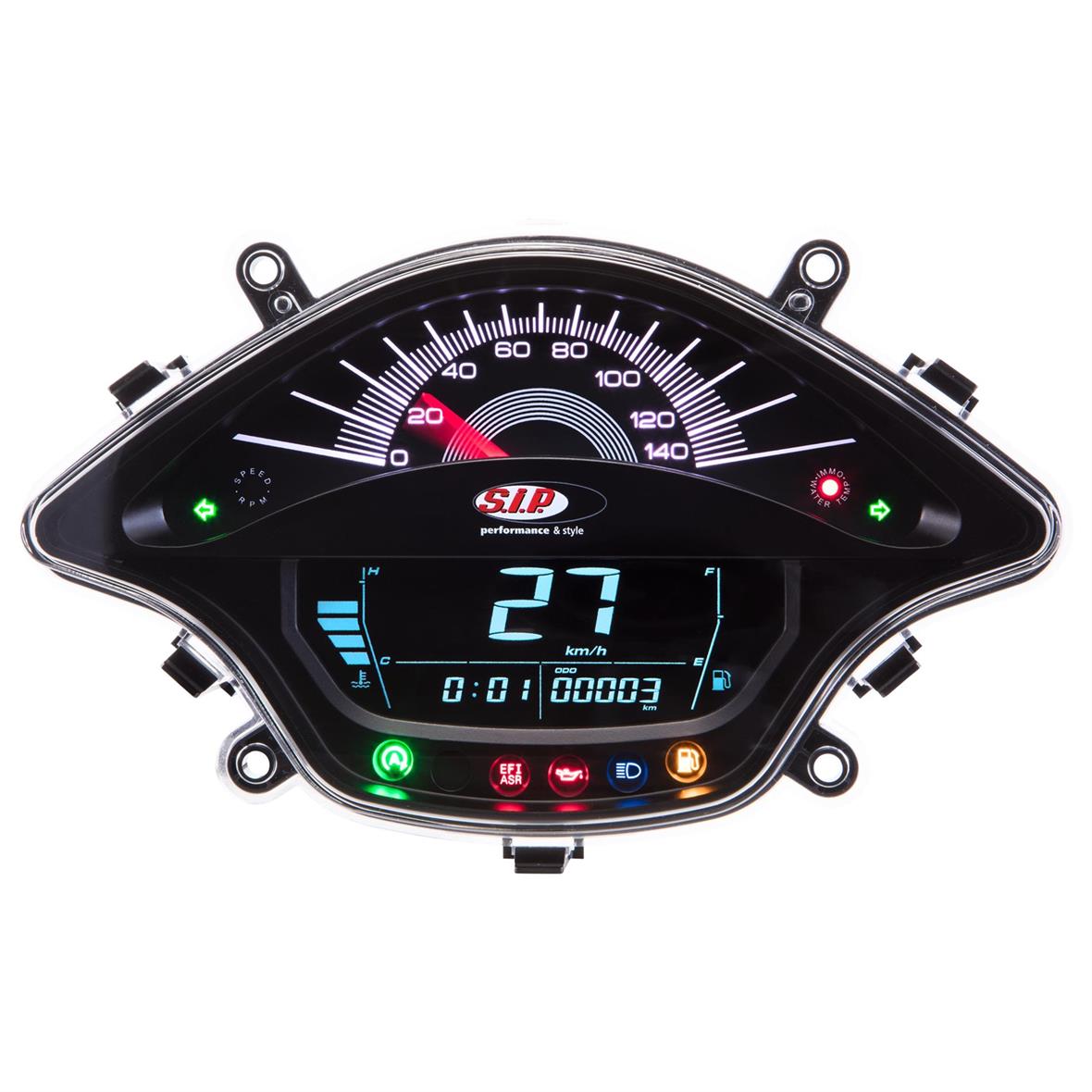 Vespa Primavera Sprint 150-150cc 2T/4T AC SIP Speedometer Rev Counter