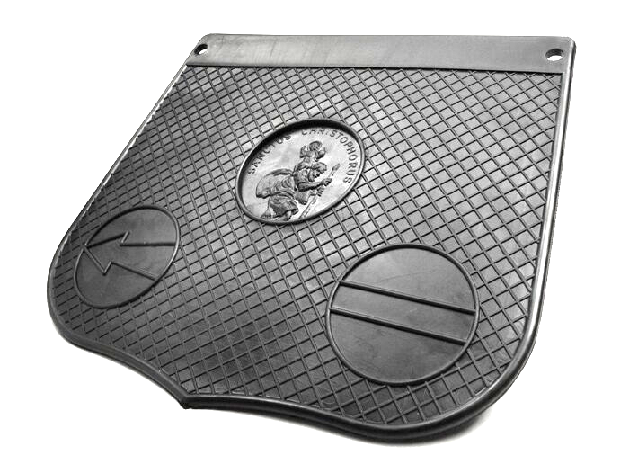 Vespa Lambretta Scooter St Christopher Style Mudflap