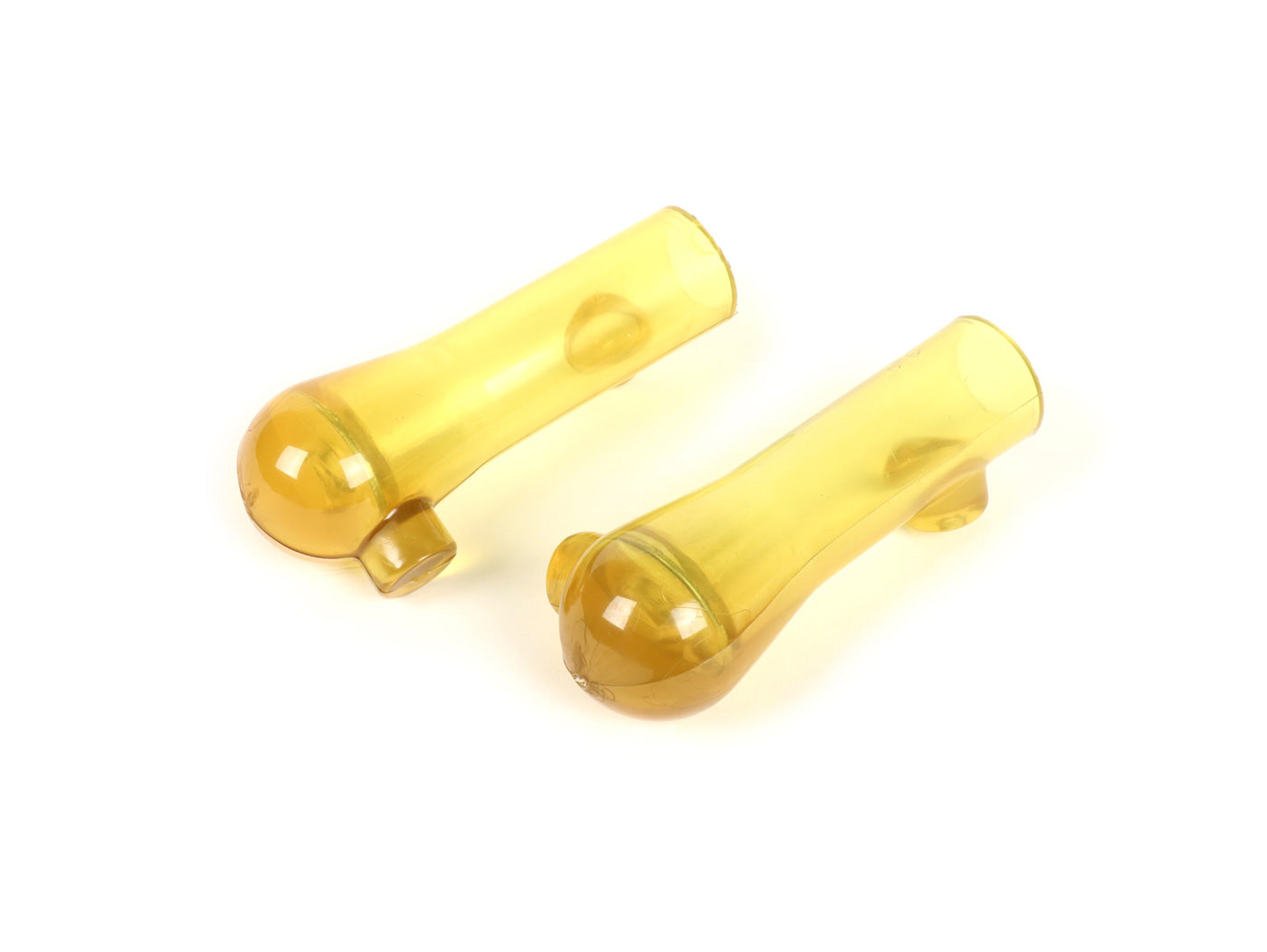 Vespa Sprint Super Rally GS150 GL VBB Centre Stand Feet 20mm Bubble Style - Transparent Yellow