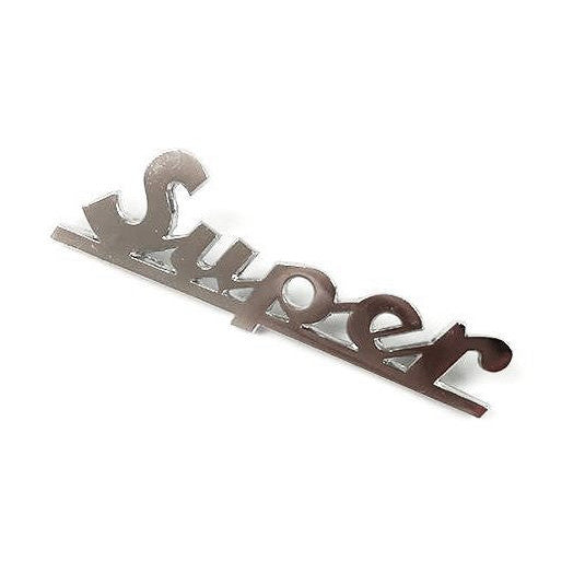 Vespa 150 Super Legshield Badge