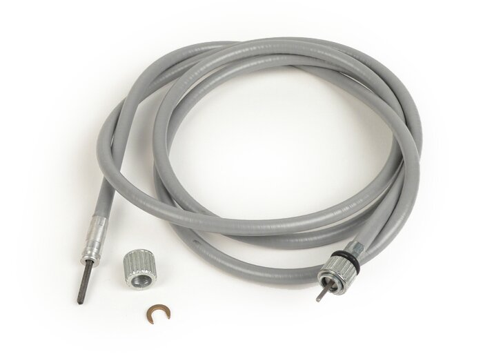 Lambretta LD (1957) Casa Lambretta Speedo Cable - Grey (square upper + lower 2.6 mm)