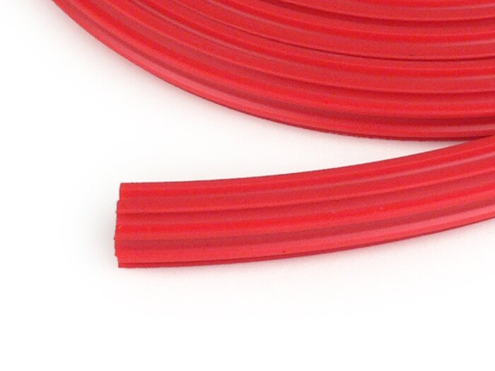Vespa Rally 180 200 Sprint GT GL Floor Runner Rubbers - Red