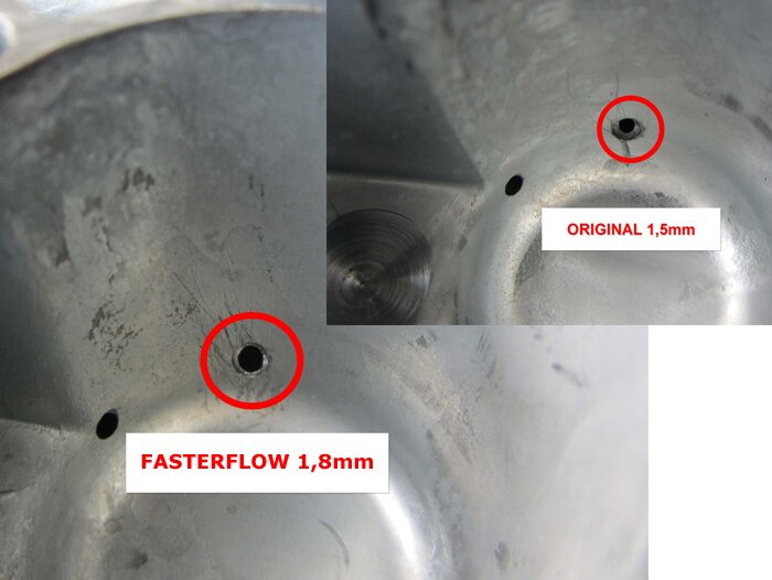 Vespa PX200 SI24/24E Carburettor Dellorto SPACO - BGM PRO Faster Flow - Autolube