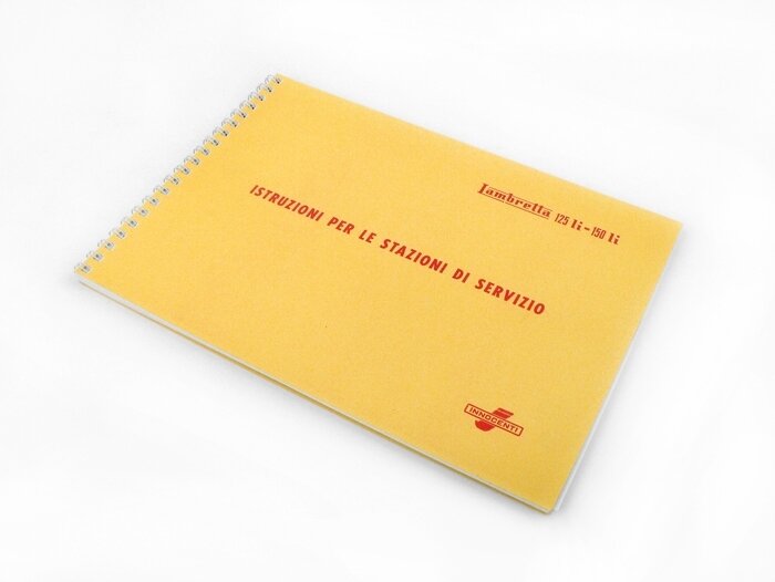 Lambretta Series 1 Li 125 150 Workshop Manual Italian