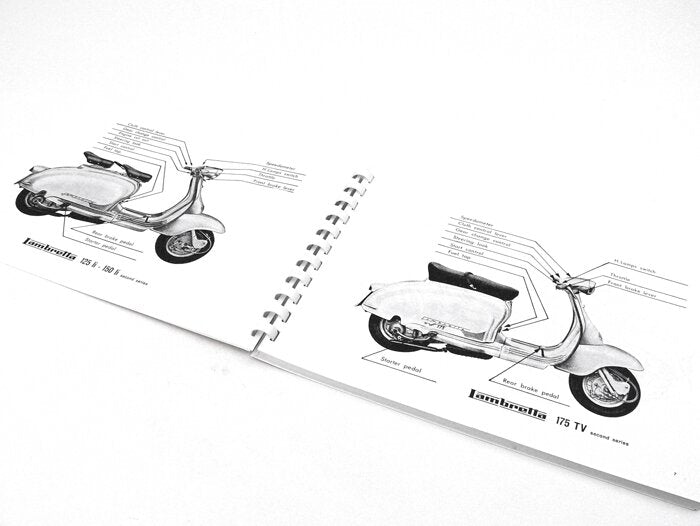 Lambretta Series 2 3 Li LiS GP DL SX TV Workshop Manual - English