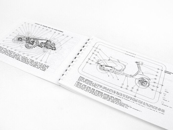 Lambretta Series 2 3 Li LiS GP DL SX TV Workshop Manual - English