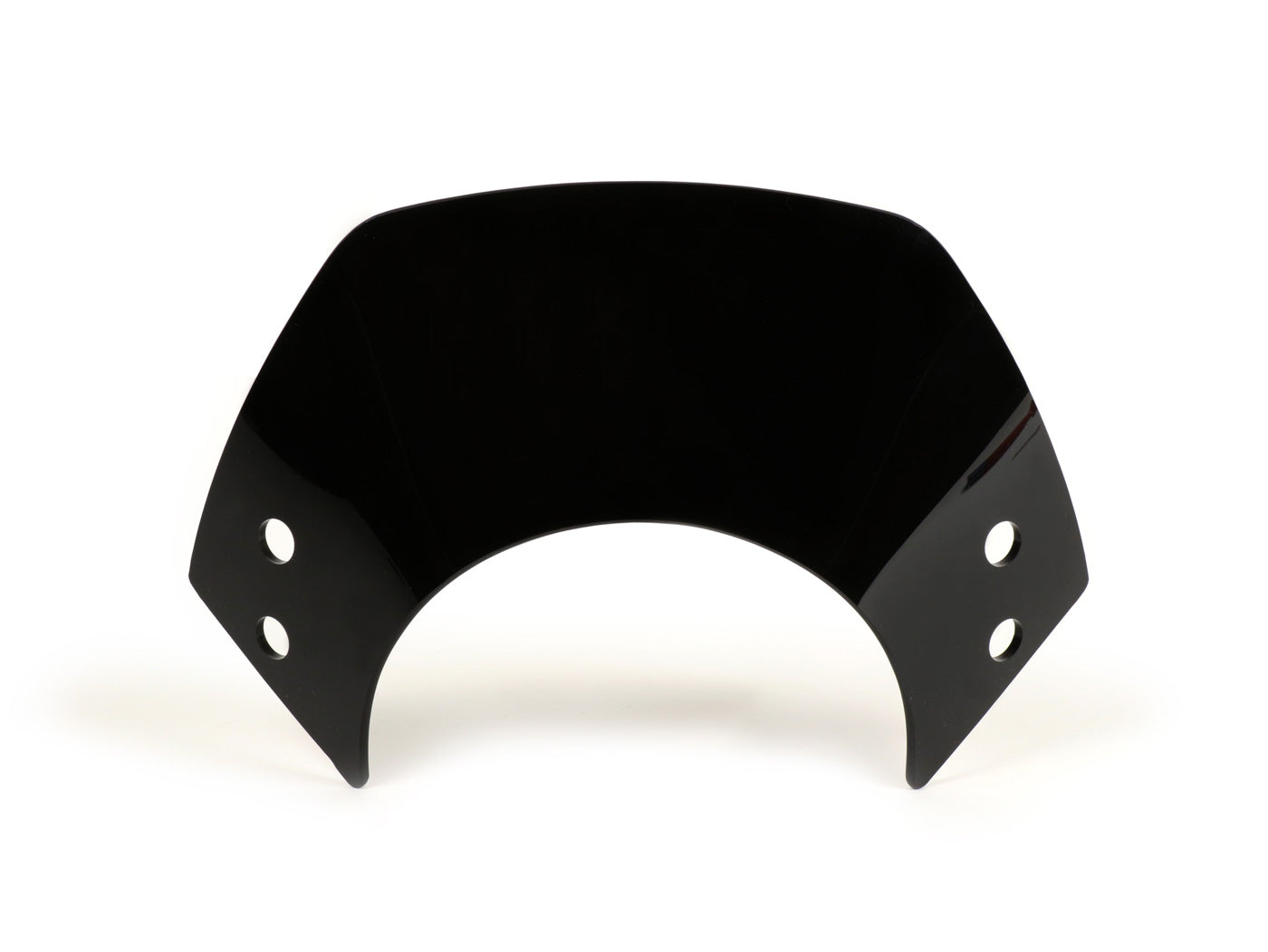 Vespa GT GTL GTS Super 125-300cc Moto Nostra Flyscreen Without Bracket - Black w=340mm, h=105mm