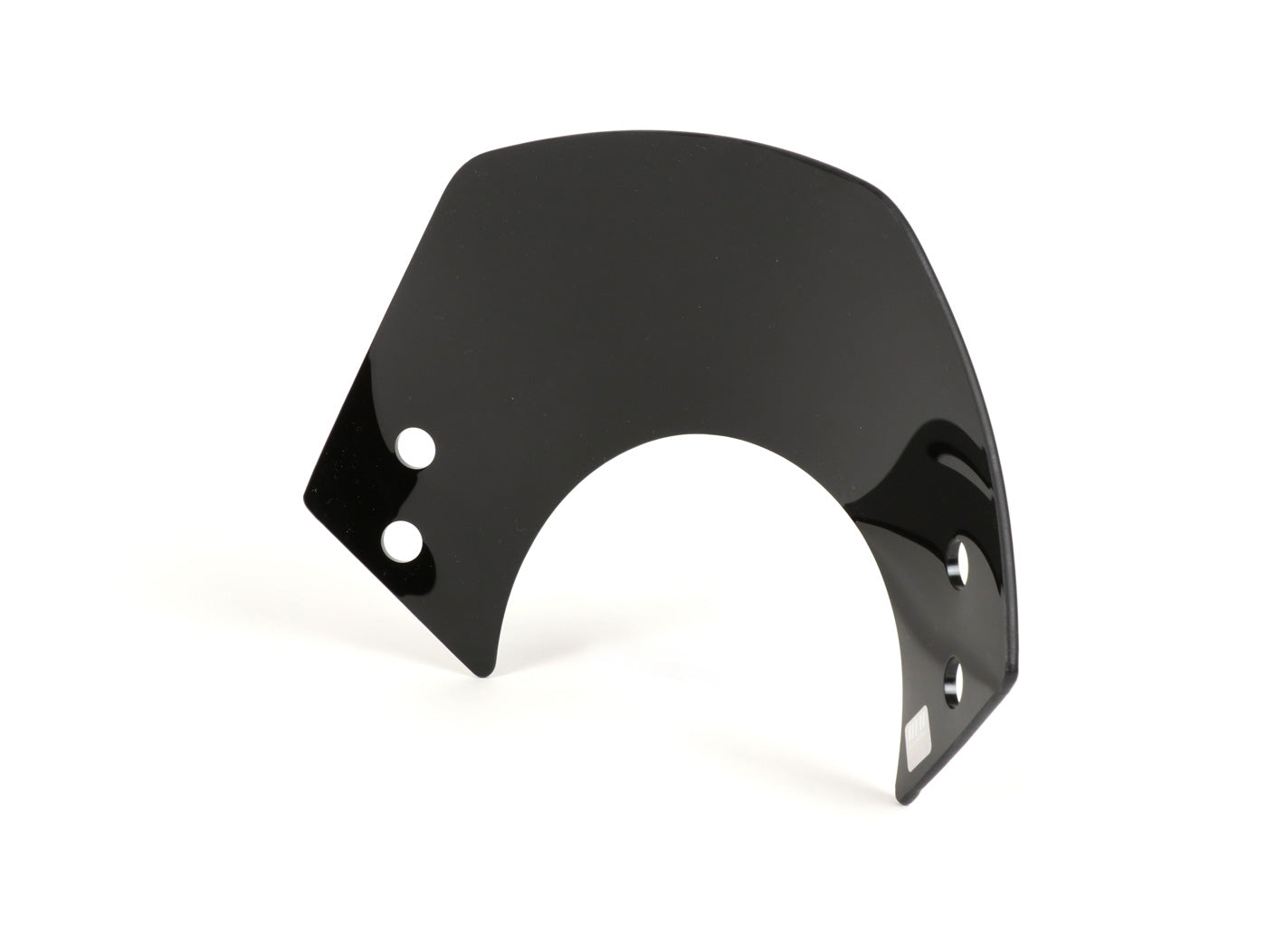 Vespa GT GTL GTS Super 125-300cc Moto Nostra Flyscreen Without Bracket - Black w=340mm, h=105mm