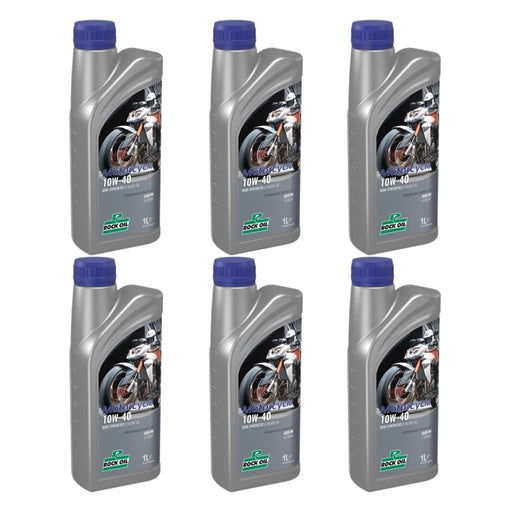 10w 40 Semi Synthetic Rock Oil Motorcycle 1 Litre 6 Pack