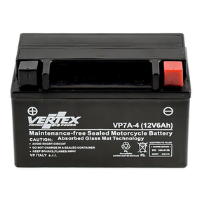 Vertex VP7A-4 Heavy Duty Gel 12V 6Ah Battery replaces YTX7A-BS, CTX7A-BS, LTX7A-BS - Beedspeed