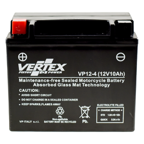 Vertex VP12-4 Heavy Duty Gel 12V 10Ah Battery replaces YTX12-BS, CTX12-BS