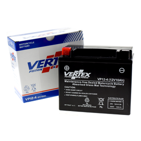 Vertex VP12-4 Heavy Duty Gel 12V 10Ah Battery replaces YTX12-BS, CTX12-BS