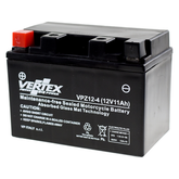 Vertex VPZ12-4 Heavy Duty Gel 12V 11Ah Battery replaces YTZ12S, CTZ12S, LTZ12S - Beedspeed