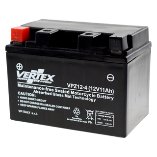 Vertex VPZ12-4 Heavy Duty Gel 12V 11Ah Battery replaces YTZ12S, CTZ12S, LTZ12S - Beedspeed