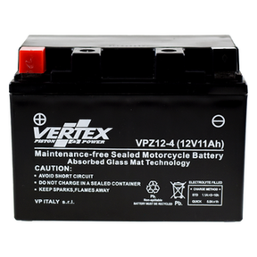 Vertex VPZ12-4 Heavy Duty Gel 12V 11Ah Battery replaces YTZ12S, CTZ12S, LTZ12S - Beedspeed