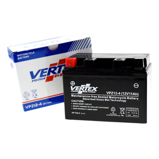 Vertex VPZ12-4 Heavy Duty Gel 12V 11Ah Battery replaces YTZ12S, CTZ12S, LTZ12S - Beedspeed