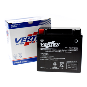 Vertex VP14-4 Heavy Duty Gel 12V 12Ah Battery replaces YTX14-BS, CTX14-BS, LTX14-BS - Beedspeed