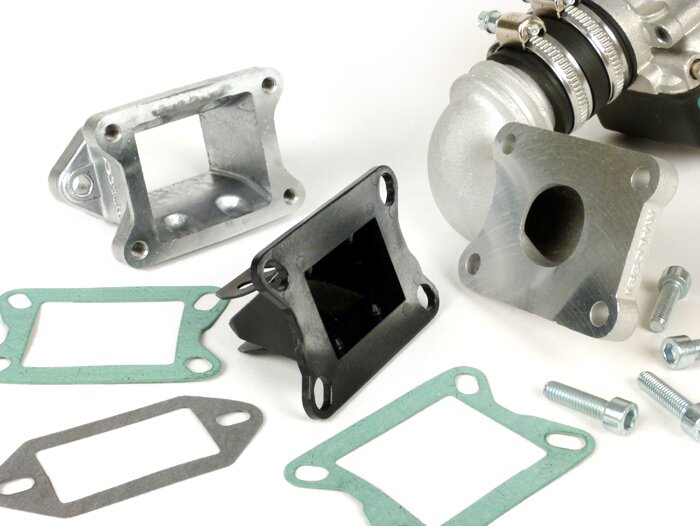 Vespa V50 V90 V100 Prim ET3 MALOSSI 136cc 25mm Dellorto PHBL Carburettor & Reed Valve Kit