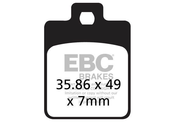 Vespa PX Disc LML 125-200cc (1998-2010) Grimeca EBC Sintered HH Series Brake Pads