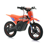 RFN Warrior SX-E700 Kids Electric MX Motocross Bike 14" Wheel - Orange