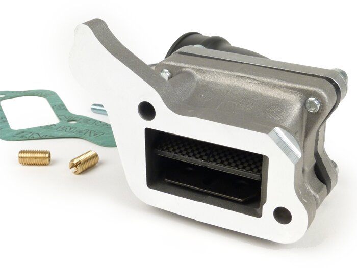 Vespa PX200 P200 Rally Cosa 200 MALOSSI X360 Reed Valve Intake Manifold for PHBH VHSH PWK28 TMX30 SmartCarb