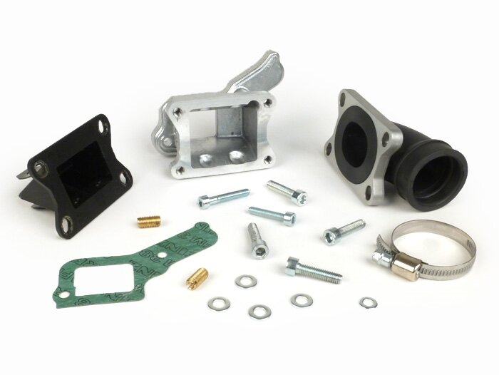 Vespa PX125 T5 Super Sprint GL MALOSSI X360 Reed Valve Intake Manifold for PHBH VHSH PWK28 TMX30 SmartCarb