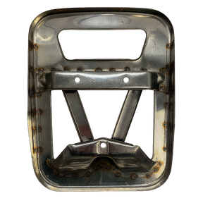 Vespa VBB VLB Sprint Super Rear Single Seat Base Luggage Rack - Stainless Steel