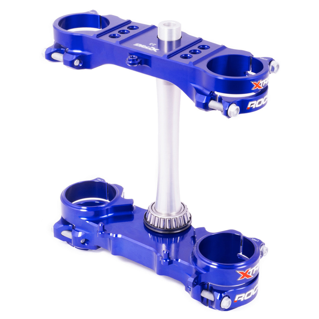 Yamaha YZ250 2015–2025 XTRIG ROCS Tech Triple Clamp OS 25mm - Blue