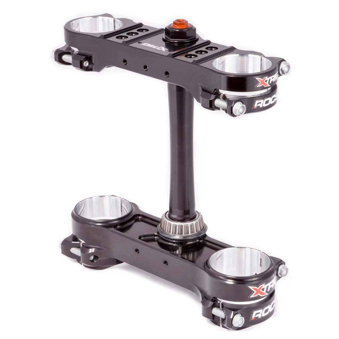 KTM SX SXF 2013–2022 XTRIG ROCS Pro Triple Clamp OS 22–24mm - Black