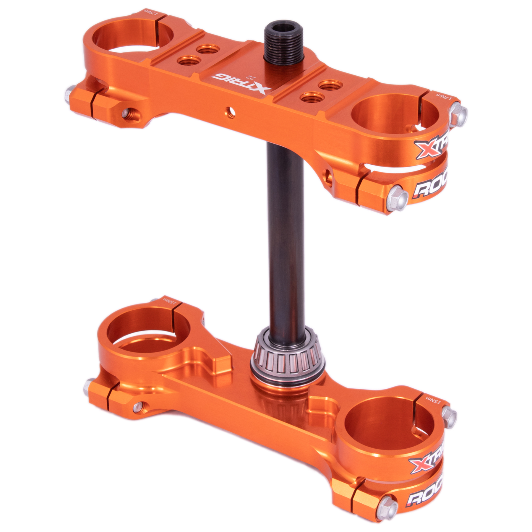 KTM SX65 2024–2025 Husqvarna TC65 2024–2025 XTRIG ROCS Tech Triple Clamp OS 22mm - Orange