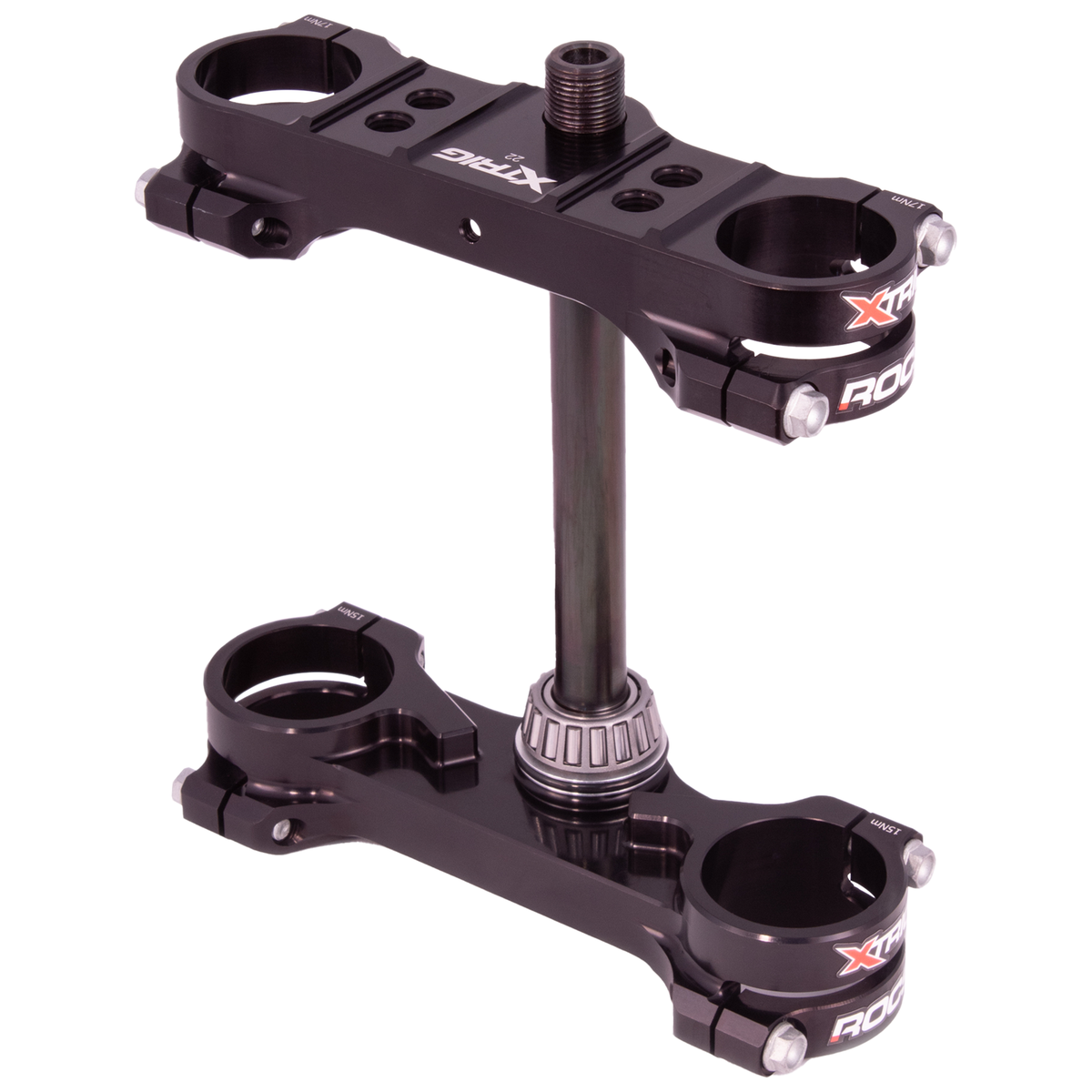 KTM SX50 2024–2025 Husqvarna TC50 2024–2025 XTRIG ROCS Tech Triple Clamp OS 22mm - Black
