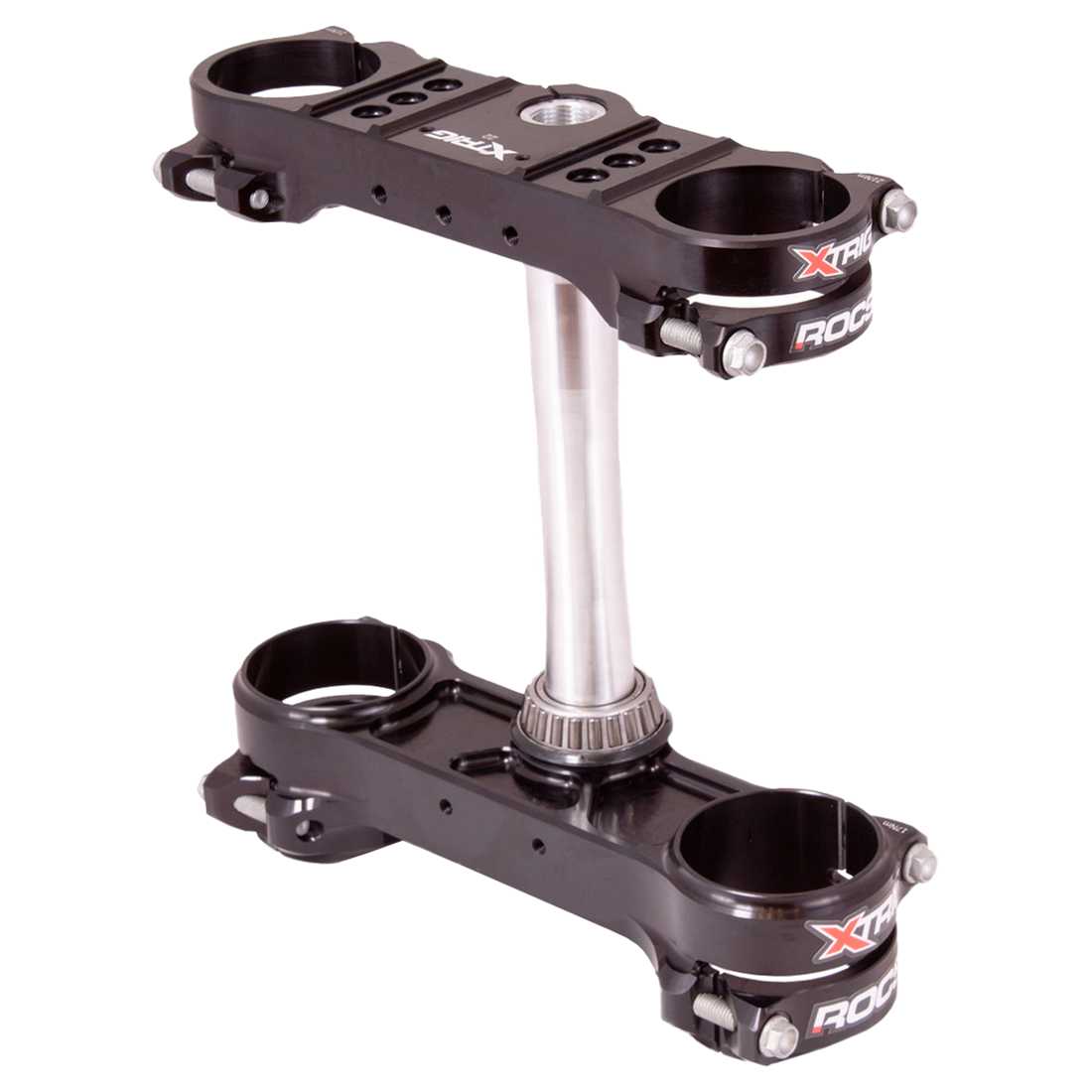 KTM SX50 Husqvarna TC50 2021–2023 XTRIG ROCS Tech Mini Triple Clamp OS 22mm - Black
