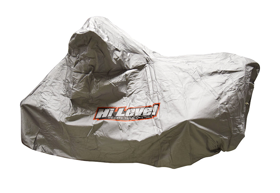 Scooter & Motorcycle Bike Cover Extra Large Fits Up to 1200cc with Screen Large (246*104*127cm)