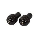 Bike It Black 13mm Round Motorcycle Bar End Weights