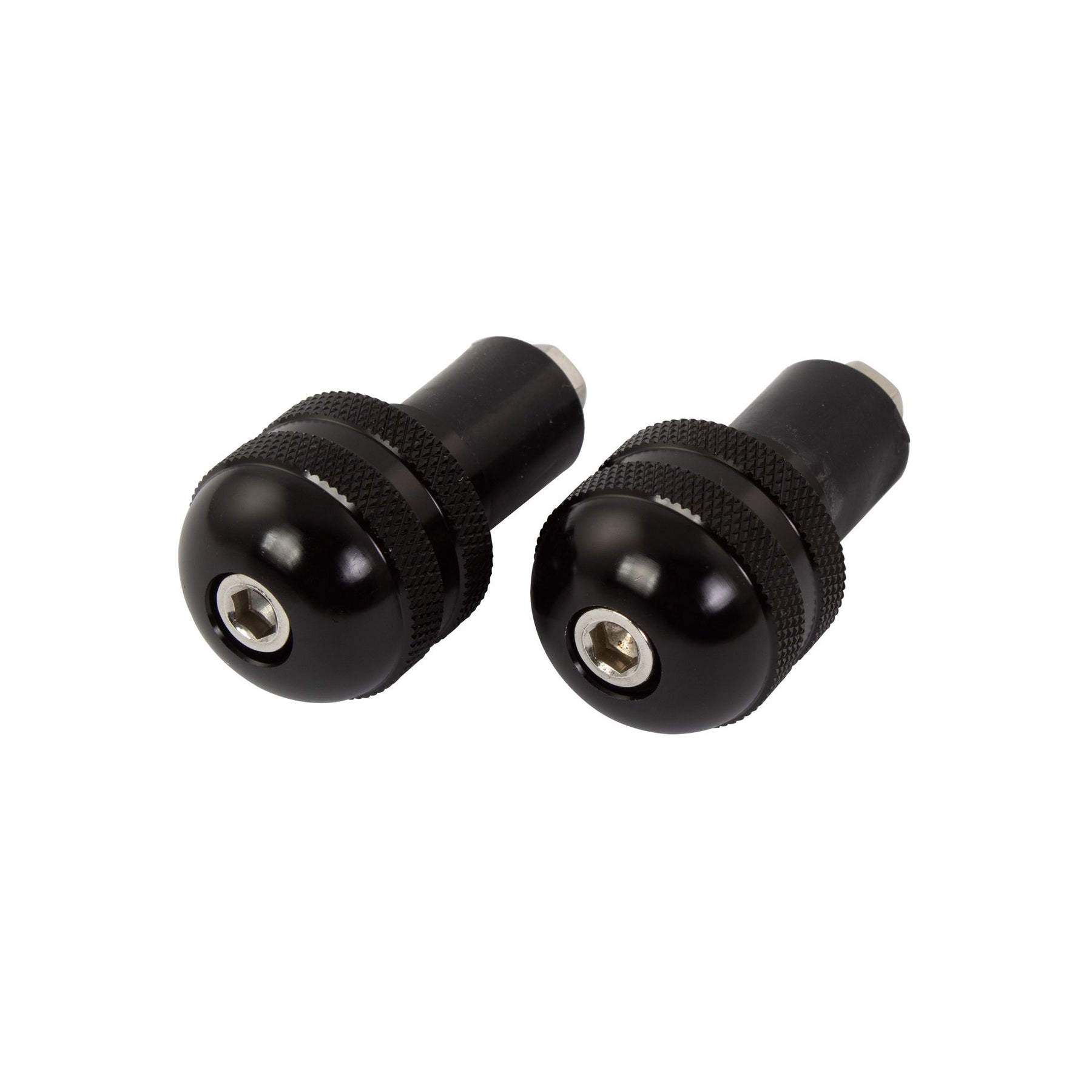 Bike It Black 13mm Round Motorcycle Bar End Weights