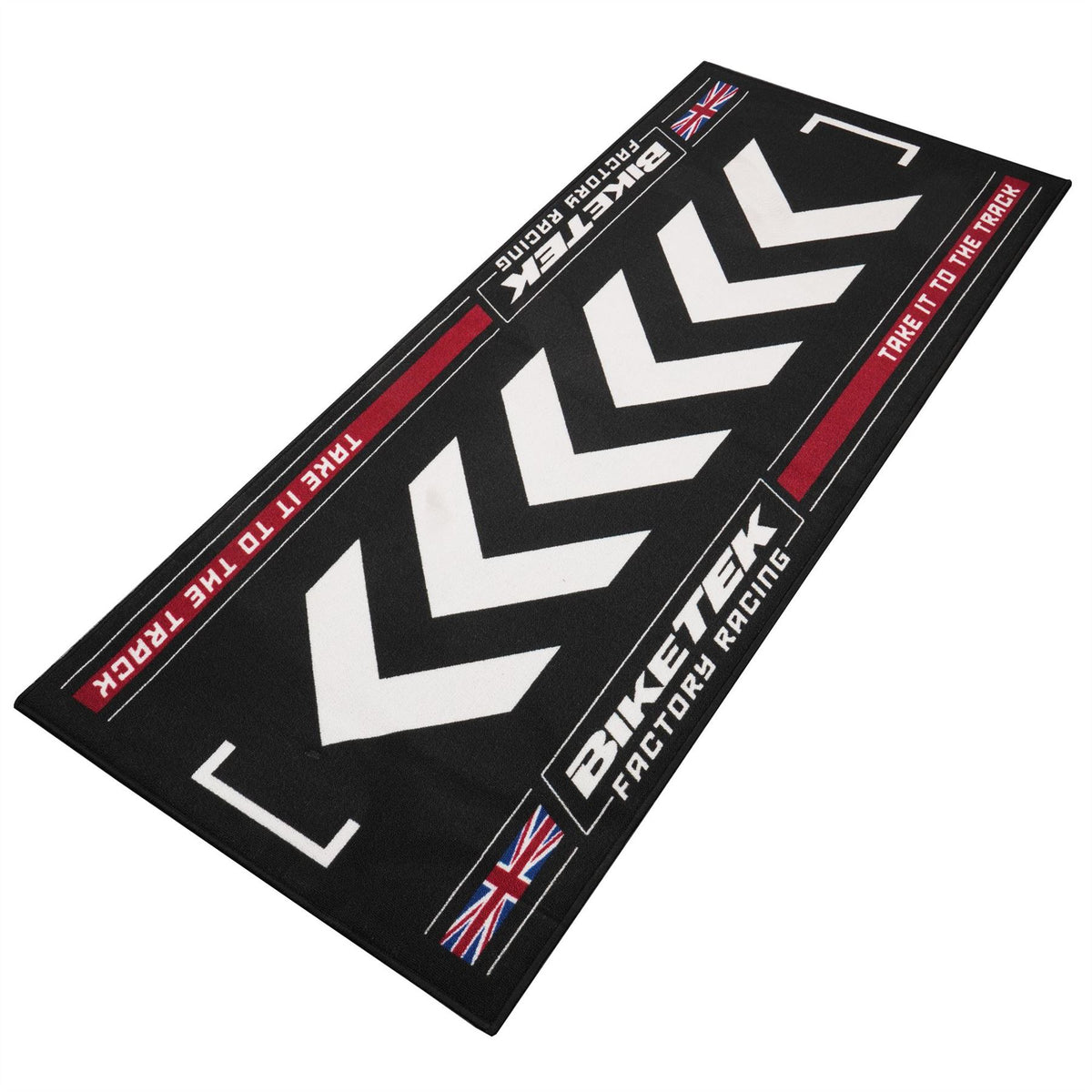 Biketek 'Series 7' Garage Mat - 'British' (190x80cm)