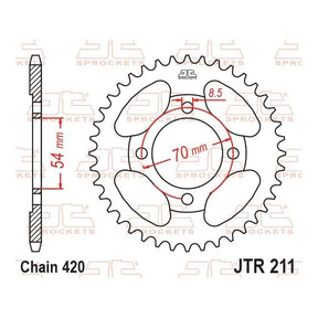 RK Standard Kit Honda C90 G CUB 84-02