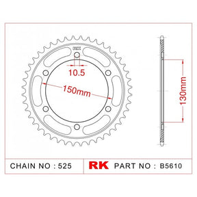RK Standard Kit Yamaha FZ400 4YR 97-98