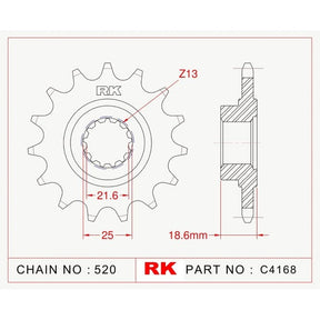 RK Standard Kit Kawasaki Z750 04-12