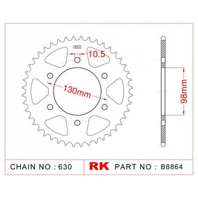 RK Standard Kit Kawasaki Z1000 J1 - 3 / R2 81-82