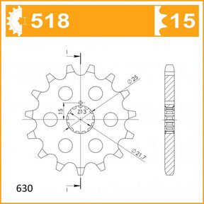 RK Standard Kit Kawasaki Z1 / Z1A / Z1B 73-75