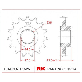 RK Standard Kit Aprilia 750 Dorsoduro ABS / Factory 08-18