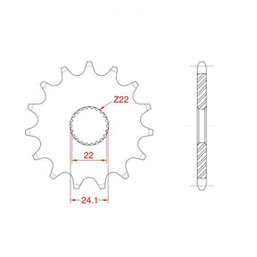 RK Standard Kit Aprilia 125 Taureg Wind 90-92