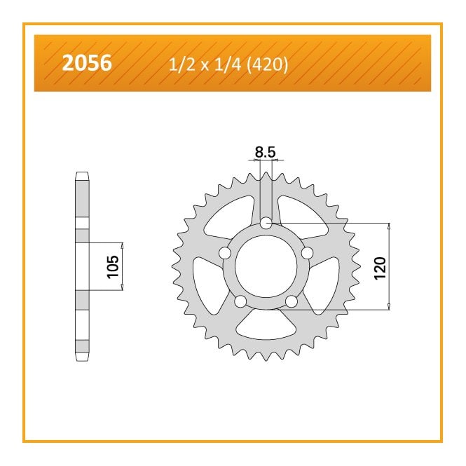 RK Standard Kit Aprilia RX50 99-05