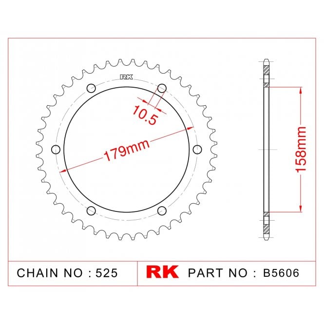 RK Standard Kit Aprilia ETV1000 Capanord 02-07