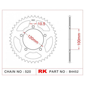 RK Standard Kit Aprilia RS125 Replica 06-14