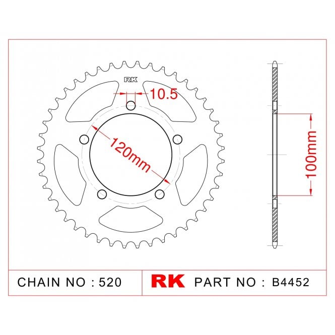 RK Standard Kit Aprilia RS125 Replica 06-14