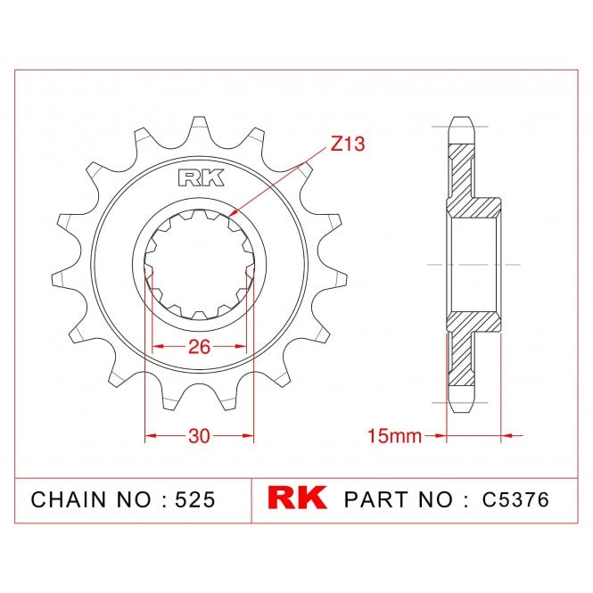 RK Standard Kit BMW S1000RR 09-11